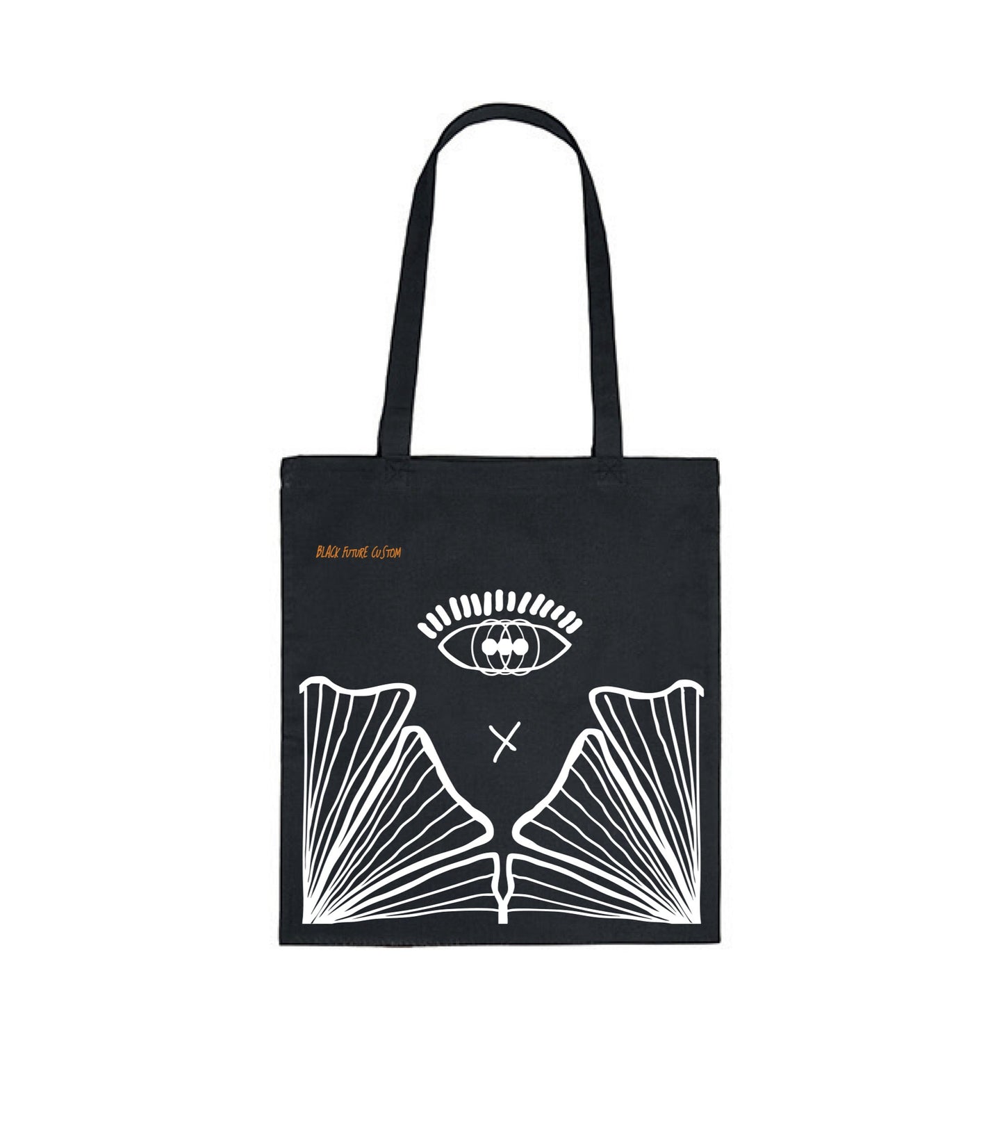 TOTE BAG - OEIL NOIR - BLACK FUTURE CUSTOM
