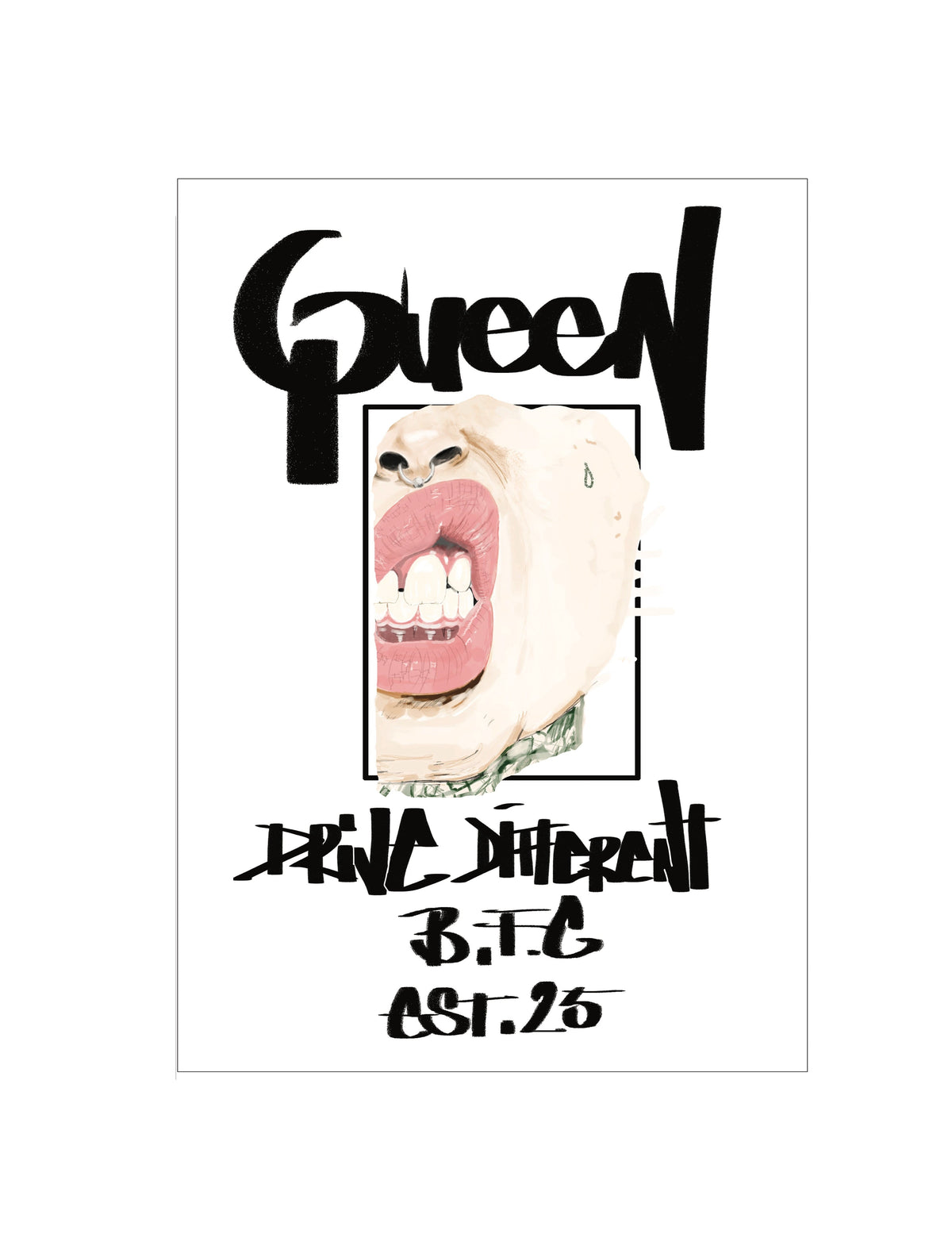 QUEEN — Affiche A4