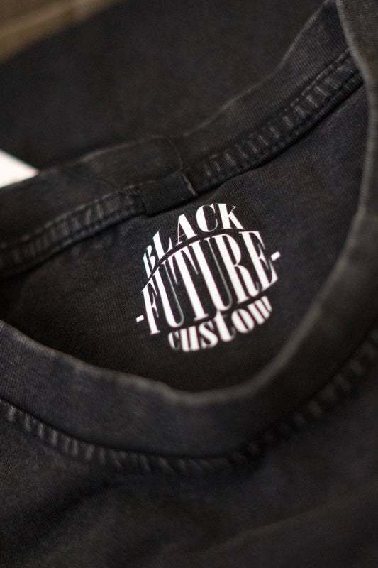 PEACE-T-shirt oversize délavé - BLACK FUTURE CUSTOM