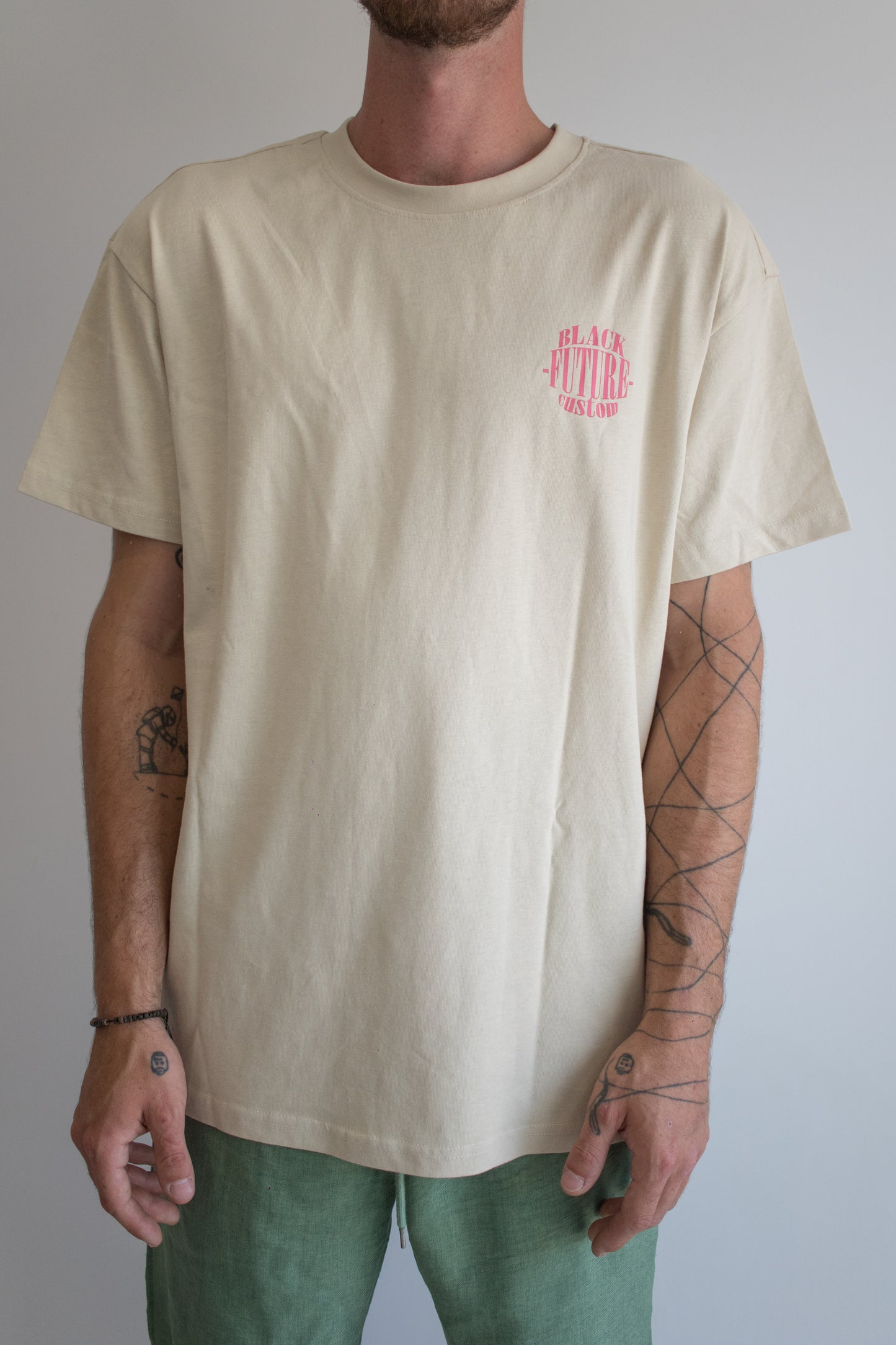PETROL BLACK GOLD- T shirt oversize - BLACK FUTURE CUSTOM