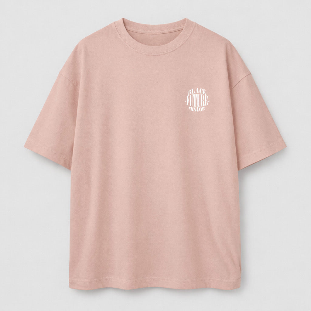 VISION URBAINE — T-shirt oversize - BLACK FUTURE CUSTOM