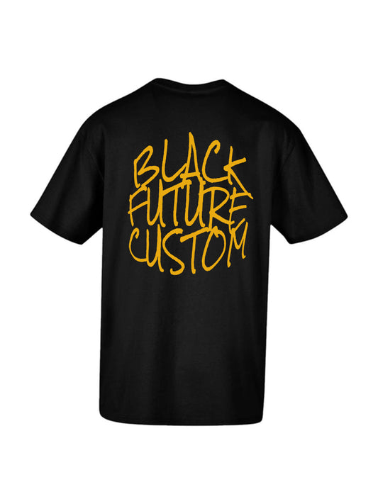SKULL VISION-T-shirt oversize - BLACK FUTURE CUSTOM