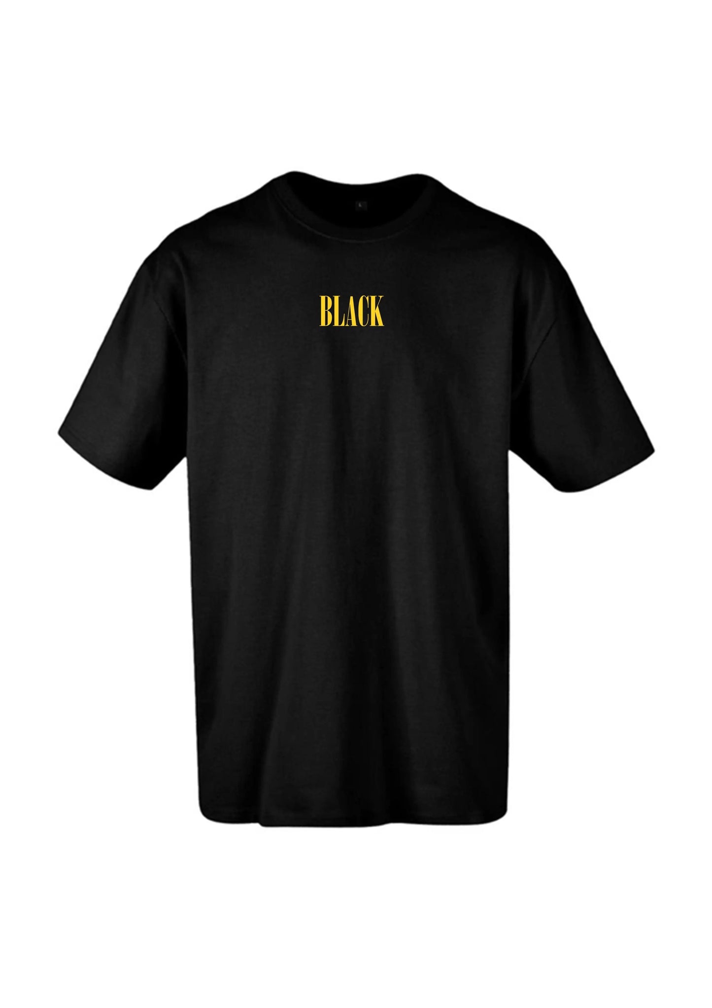 FIRST BUMP -T-shirt oversize noir - BLACK FUTURE CUSTOM