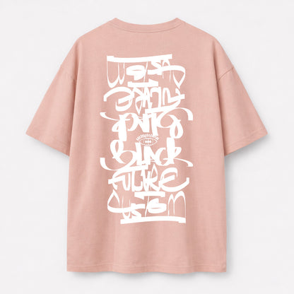 VISION URBAINE — T-shirt oversize - BLACK FUTURE CUSTOM 