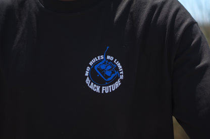 NO LIMITS-T-shirt oversize - BLACK FUTURE CUSTOM 