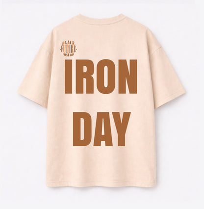 IRON DAY-BOXY OVERSIZE - BLACK FUTURE CUSTOM 