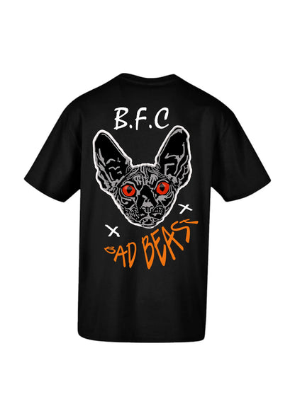 BAD BEAST- T-Shirt oversize noir - BLACK FUTURE CUSTOM 