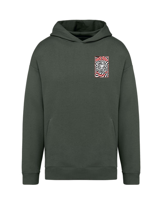 SWEAT OVERSIZE- CRANE VORTEX - BLACK FUTURE CUSTOM 