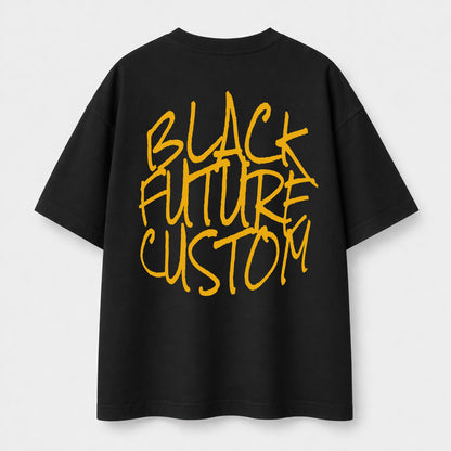 SKULL VISION-T-shirt oversize - BLACK FUTURE CUSTOM 