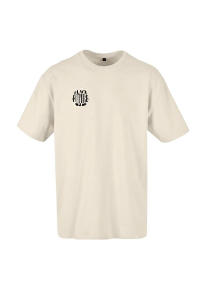 BAD BEAST-t-T-shirt oversize beige - BLACK FUTURE CUSTOM 