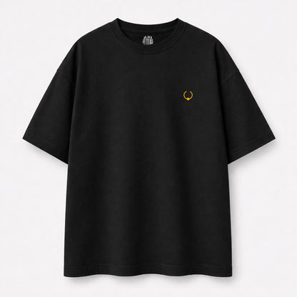 PERCER-T-shirt oversize - BLACK FUTURE CUSTOM 